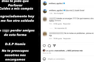 Emilia Aguilar, el hijo mayor de Pepe Aguilar, dio a conocer la muerte de uno de sus "amigos" este fin de semana. 