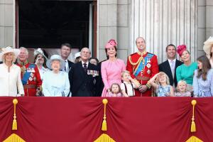 familia real palacio de Buckingham