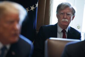 John Bolton reforzó las amenazas de Trump al gobierno de Irán.