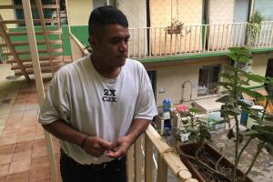 Albergue de los deportados en Tijuana