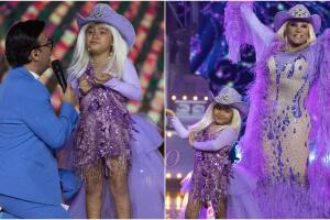 Nohamy y Laura León en el primer episodio de Mi Famoso y Yo