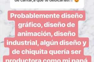Fernanda Castro pregunta respuesta Instagram