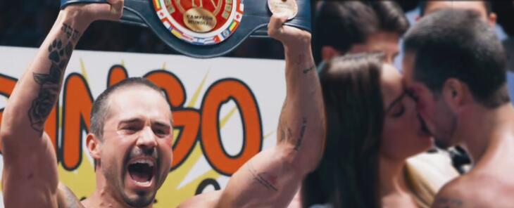 Como campeón, con amor y con su hijo: así fue el gran final de Ringo por Univision