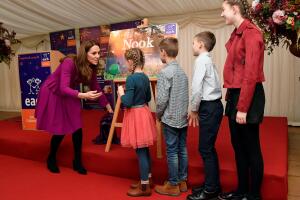 The Duchess Of Cambridge Opens The Nook Children Hospice