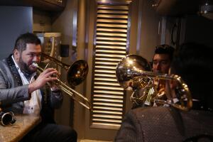 El Recodo se prepara para el concierto