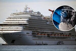 Los pasajeros fueron retenidos por seguridad del crucero antes de ser arrestados en el puerto de Bermuda.