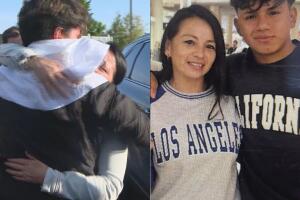 ¡Madre e hijo se abrazan en libertad! Ricardo Navarrete podrá asistir a su graduación 