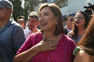 MEXICO-ELECTION-VOTE-GALVEZ