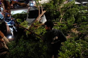 ayudar Houston donar tormentas severas