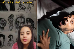 Dibuja las criaturas que ven las personas durante una parálisis del sueño y aterra a Internet