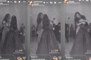 Elizabeth Gutiérrez vivió un emotivo momento al bailar 'Ocean' de Karol G junto a su hija Kailey. 