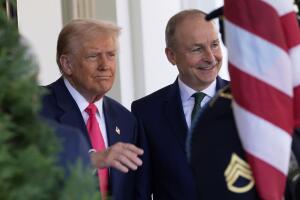 Donald Trump y Micheál Martin