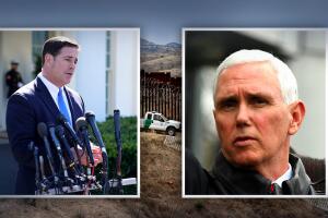 El gobernador Doug Ducey da positivo a covid-19 y no visitará la frontera con el exvicepresidente Mike Pence.