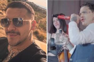 Nodal estaría molesto con violinista por supuestamente fingir romance: “Ángela está muy incómoda”