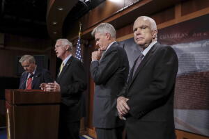 John McCain, Lindsey Graham, Bill Cassidy, Ron Johnson