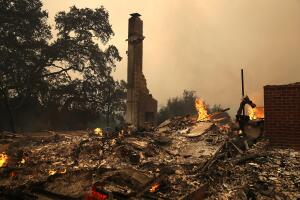 Multiple Wildfires Destroy Homes, Threaten California Wine Country