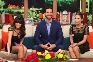 Livia Brito y Arap Bethke en Despierta América, Marzo 21, 2017
