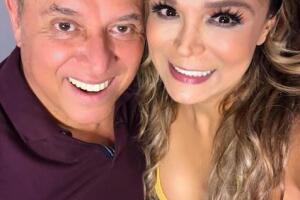 Mario Bezares y esposa Brenda Jiménez 