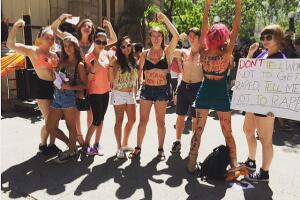 Marcha contra la violencia sexual