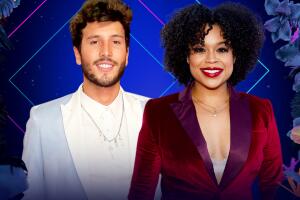 Sebastián Yatra y Julissa Calderón en PJ 2020