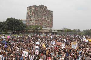 Unam protesta