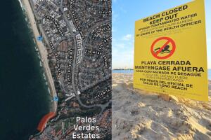 cierre playa Torrance