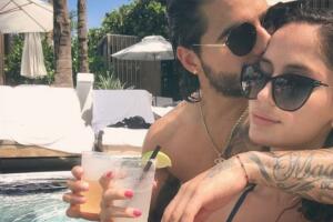 Maluma y Natalia Barulích