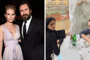 Demián Bichir y Stefanie Sherk; Victoria Aletta y Demián.