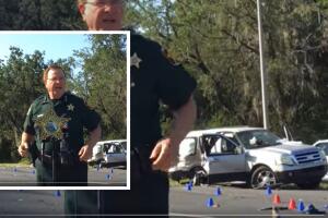 Alguacil de Polk, Grady Judd, en la autopista SR-60