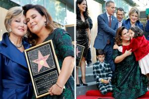 Angelica Vale recibe su estrella en Hollywood