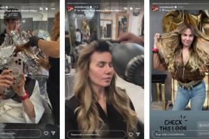 Michelle Vieth regresó al rubio