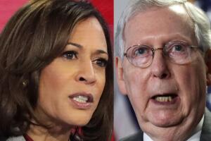 Kamala Harris  Mitch McConnell