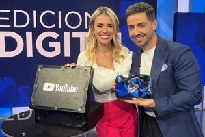 Univision Noticias recibe el botón de diamante de YouTube por alcanzar los 10 millones de suscriptores.