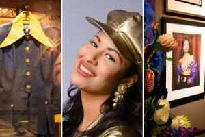 selena quintanilla dinos exposición wittliff collection vestuario fotos san marcos texas