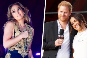 JLo deslubra en el Global Citizen y Meghan Markle y el príncipe Harry piden más equidad en vacunas