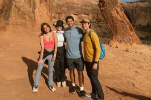 Ellos son los tres hijos de Itatí Cantoral.