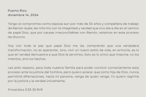 Mireddys González reacciona a demanda de su esposo Daddy Yankee