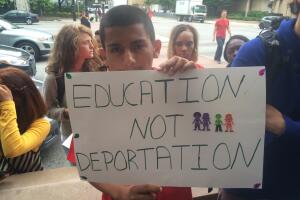 Proinmigrantes en Chicago