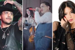¿Nodal despidió a su violista por celos de Ángela Aguilar?: lo que se sabe tras video viral