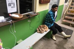 Albergue de los deportados en Tijuana