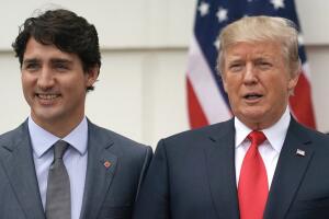 Donald Trump, Justin Trudeau