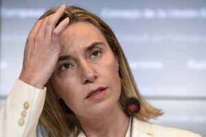  Federica Mogherini, jefa de la diplomacia de la UE