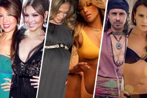 Famosos 10 years challenge