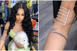 A finales de abril de 2022, Yailin también dejó ver que se tatuó el nombre de Anuel en uno de sus antebrazos.  