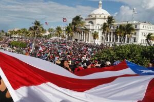 Quinto día consecutivo de protestas contra gobernador de Puerto Rico