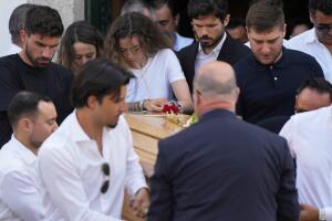 APTOPIX Portugal Jota Funeral