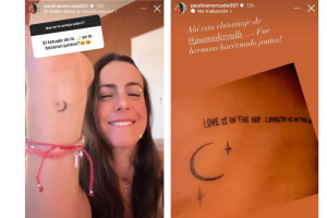 Juan Soler y Paulina Mercado se hicieron tatuajes