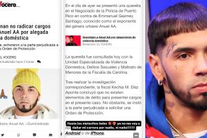Anuel AA publicó estos mensajes tras darse a conocer que autoridades de Puerto Rico habrían decidido no levantar cargos en su contra tras la denuncia que presentó su ex Astrid Cuevas. 
