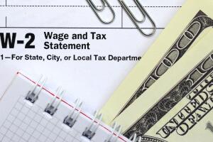 w-2 formulario para impuestos IRS