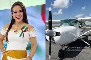 Muere Débora Estrella en accidente aéreo: la periodista de Multimedios publica última foto desde avioneta